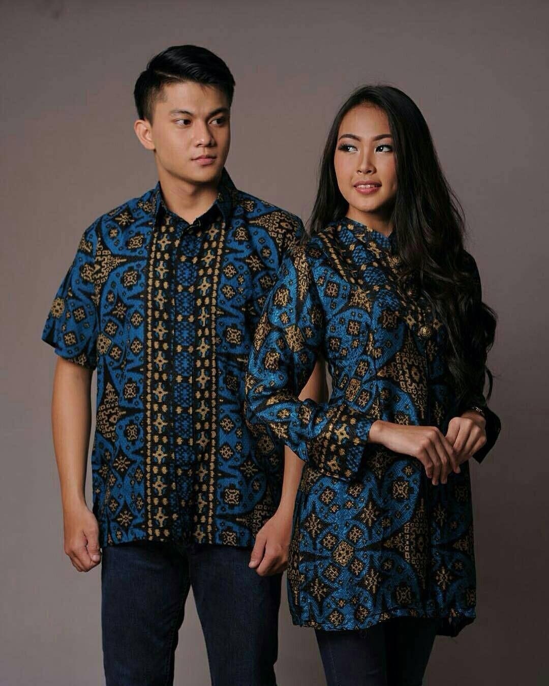 Baju Gamis Batik Couple