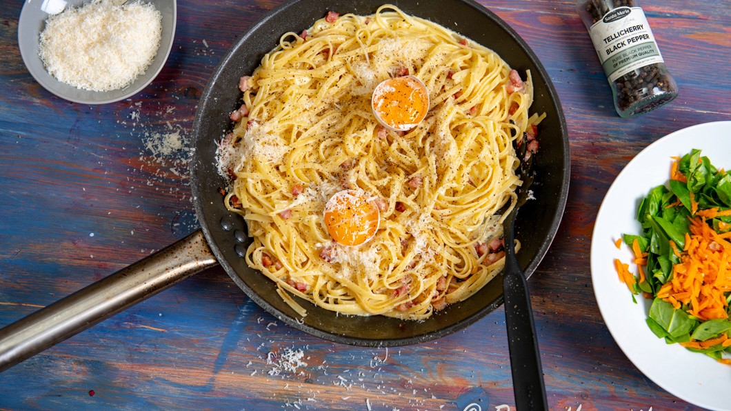 resep spaghetti carbonara