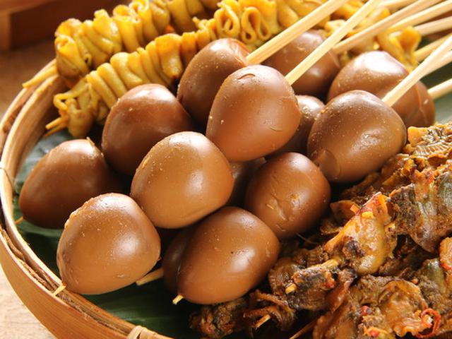 resep sate telur puyuh bacem