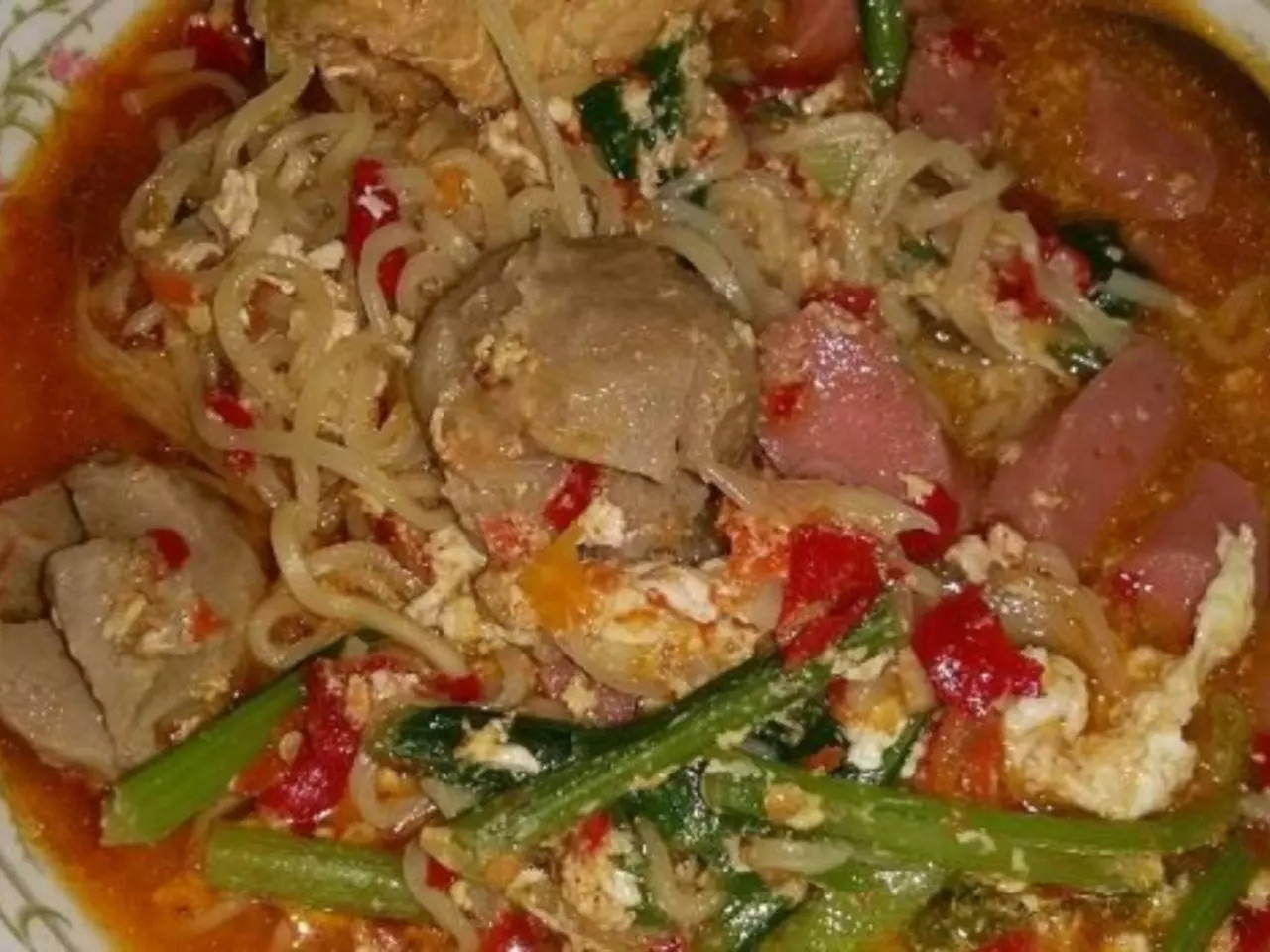 resep mie tek tek indomie