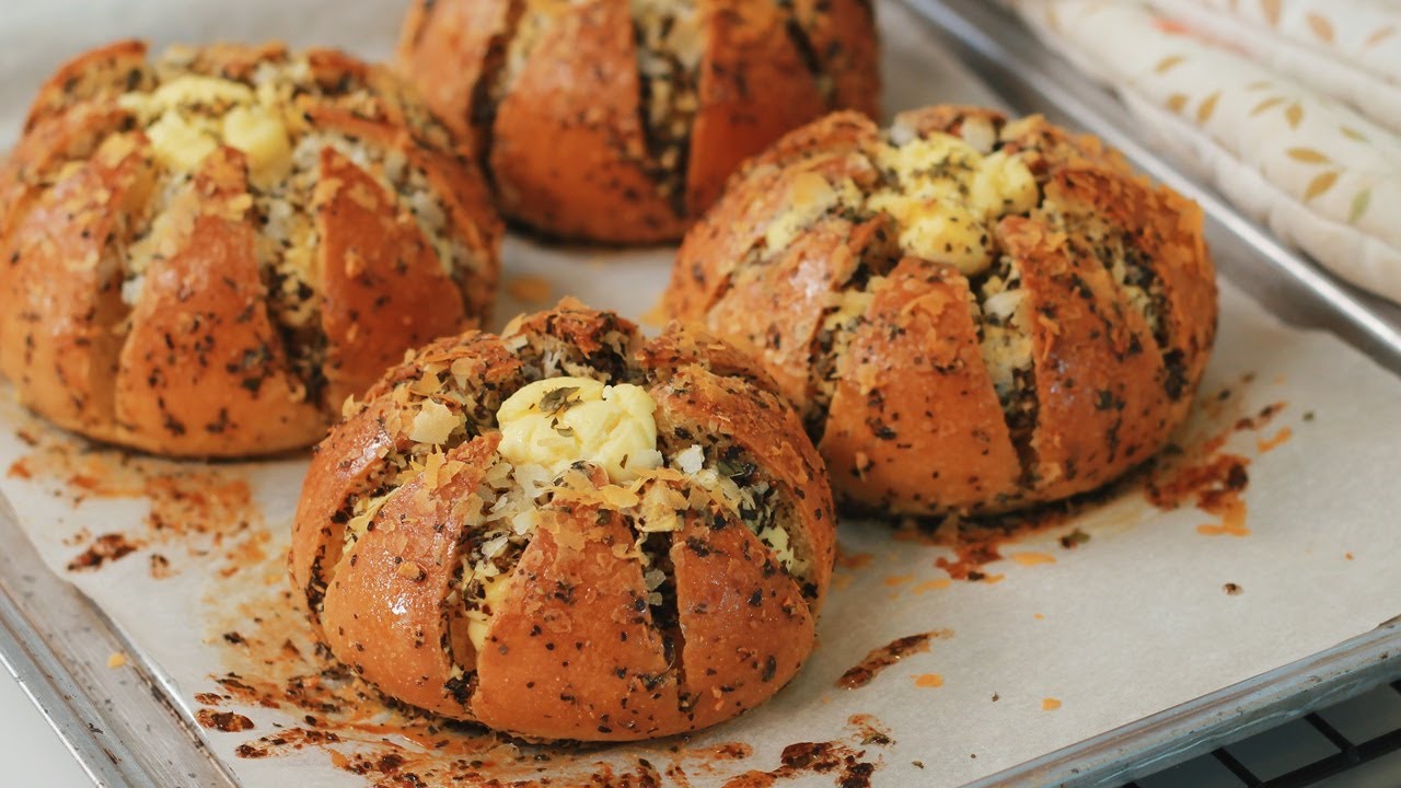 Cara Membuat Korean Garlic Cheese Bread
