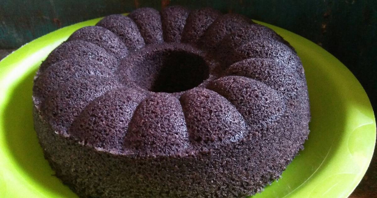 cara bikin bolu ketan hitam panggang