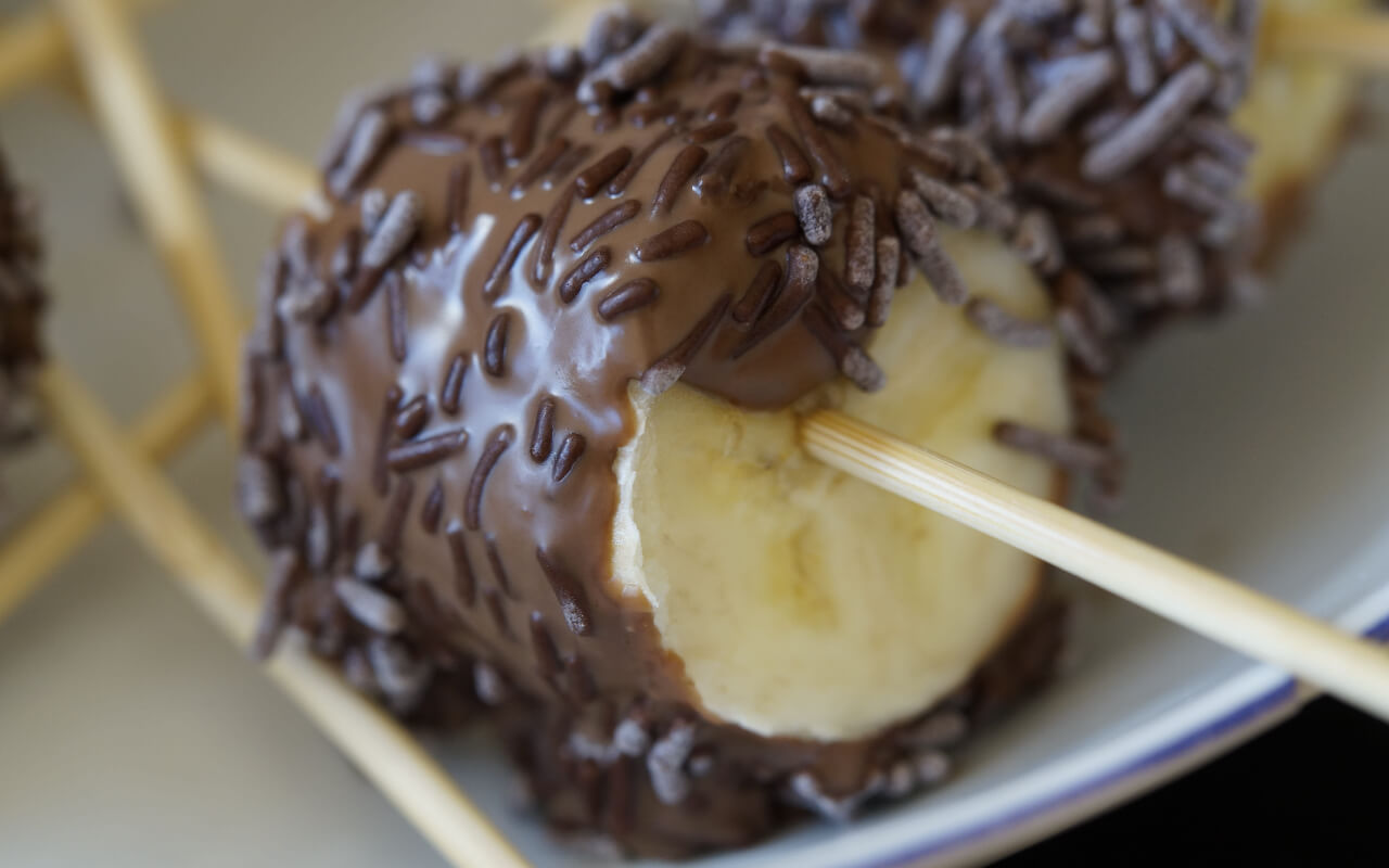 cara bikin es pisang coklat beku