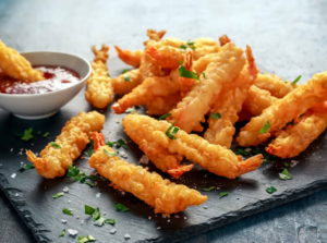 cara membuat udang tempura