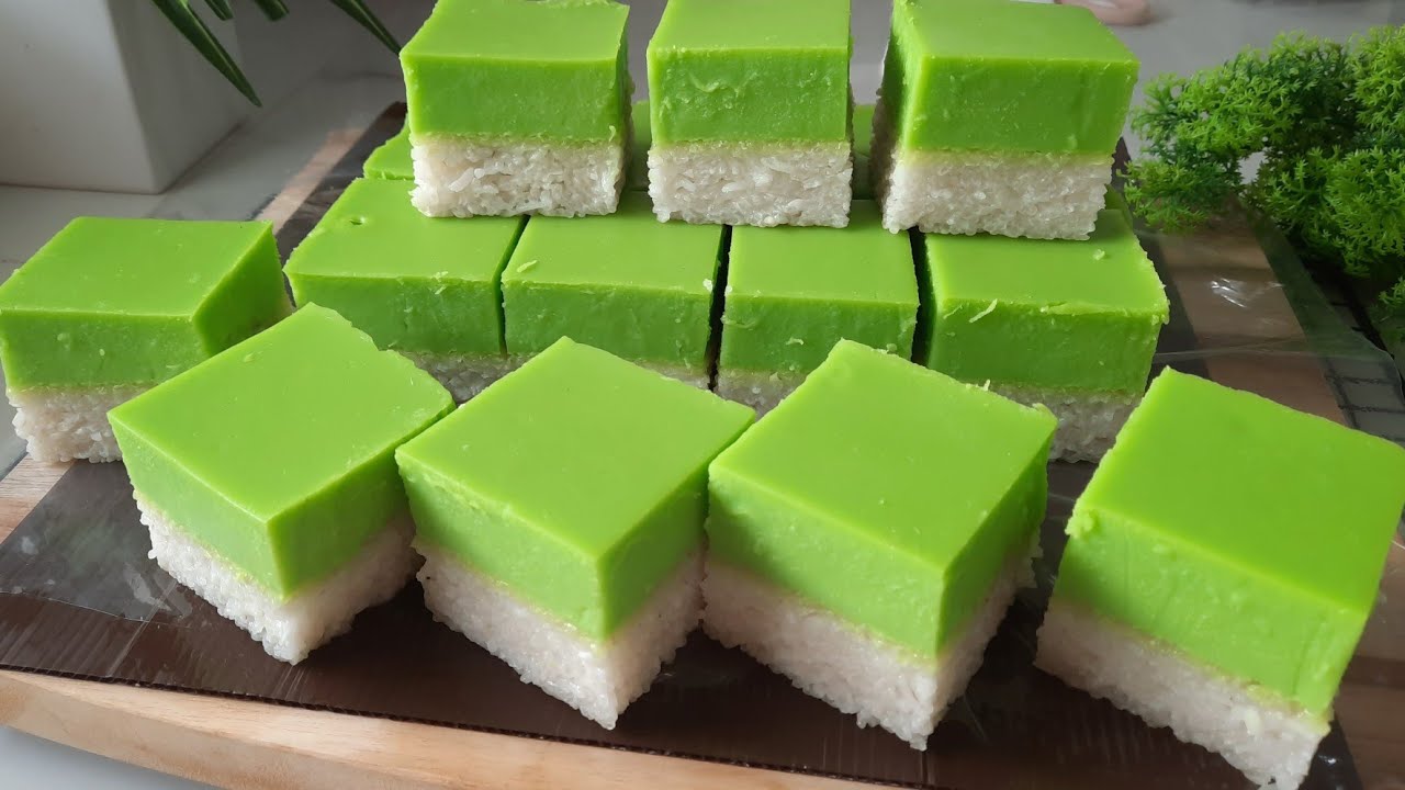 Cara membuat ketan srikaya pandan yang sangat lembut