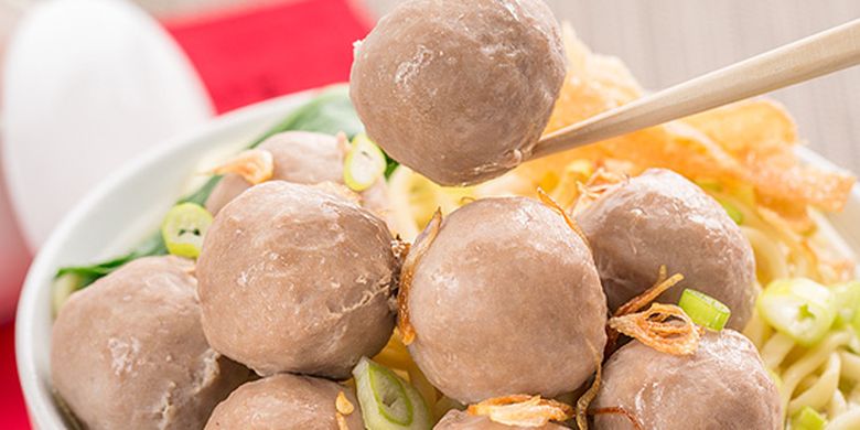 pentol daging sapi blender