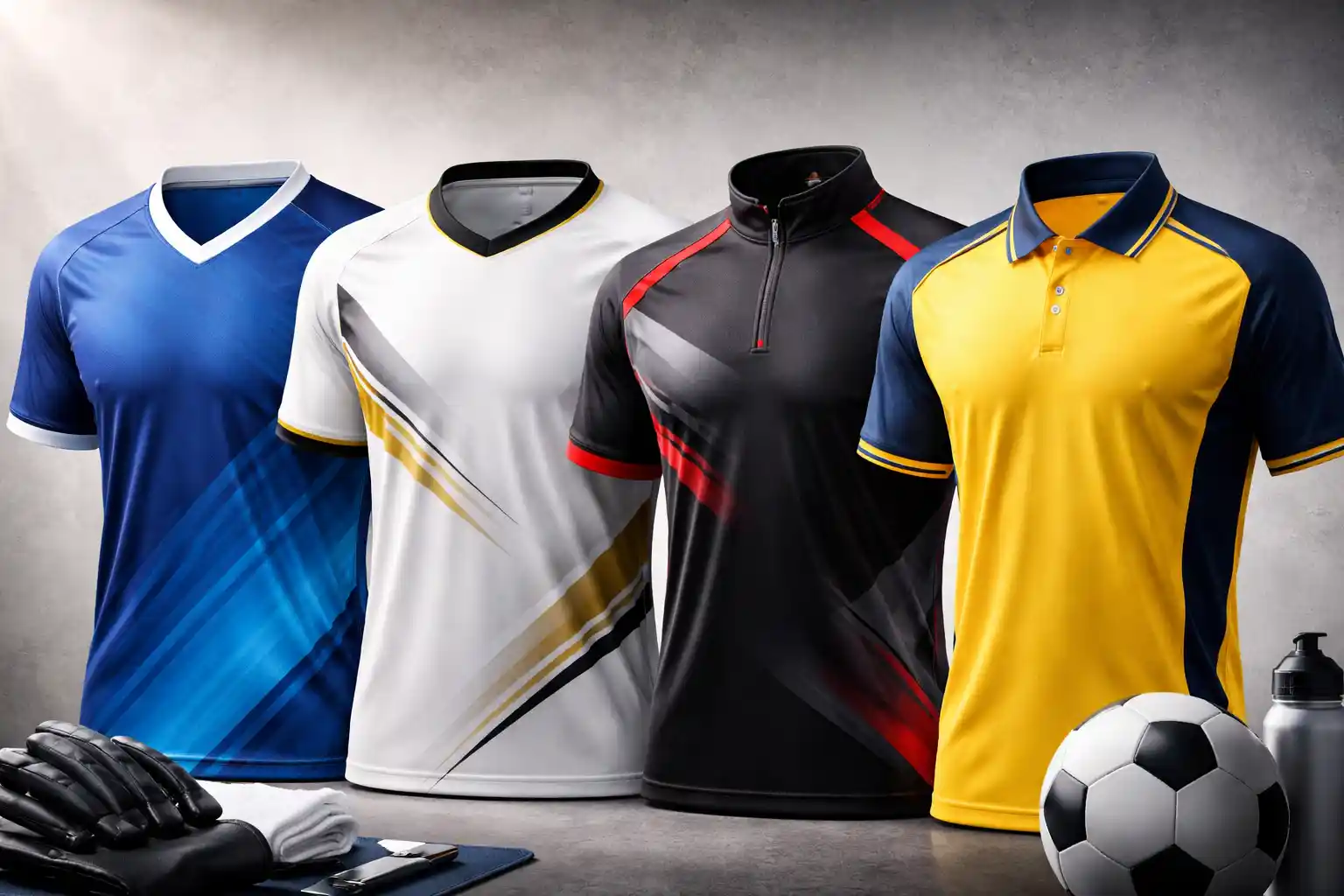 Kerah Jersey Nyaman Untuk Olahraga