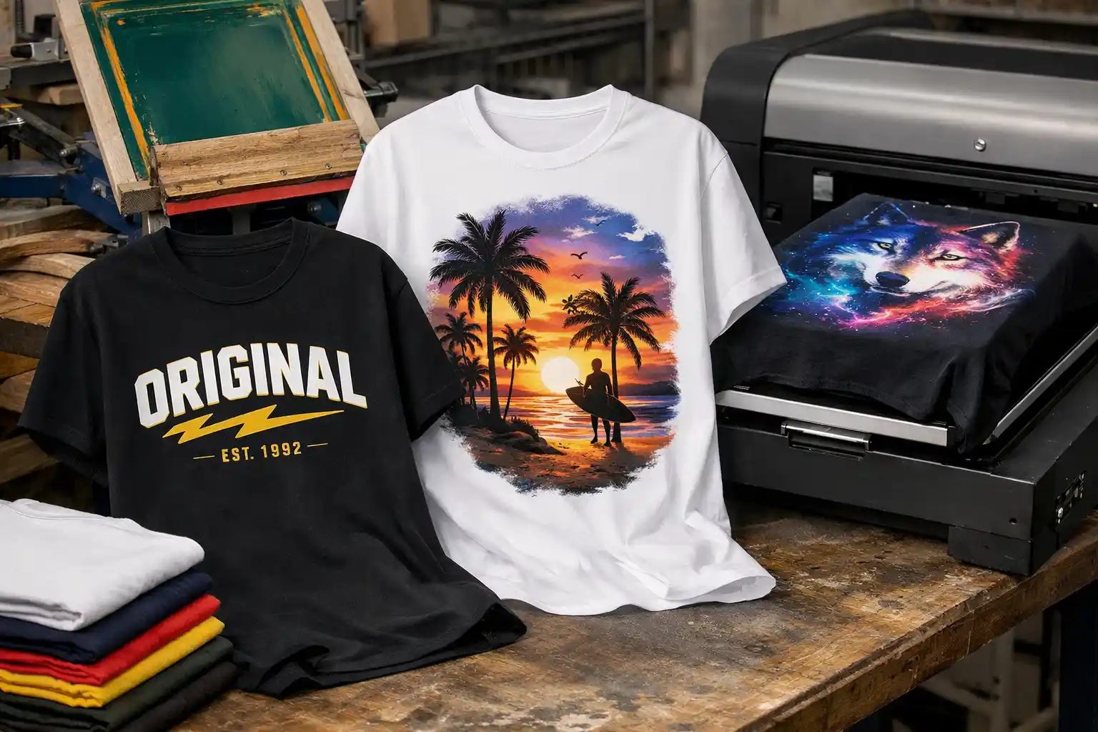 cara menentukan sablon atau printing