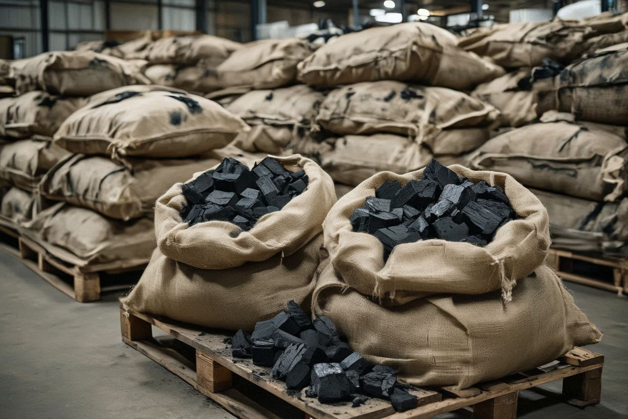 organic coconut charcoal cubes wholesale