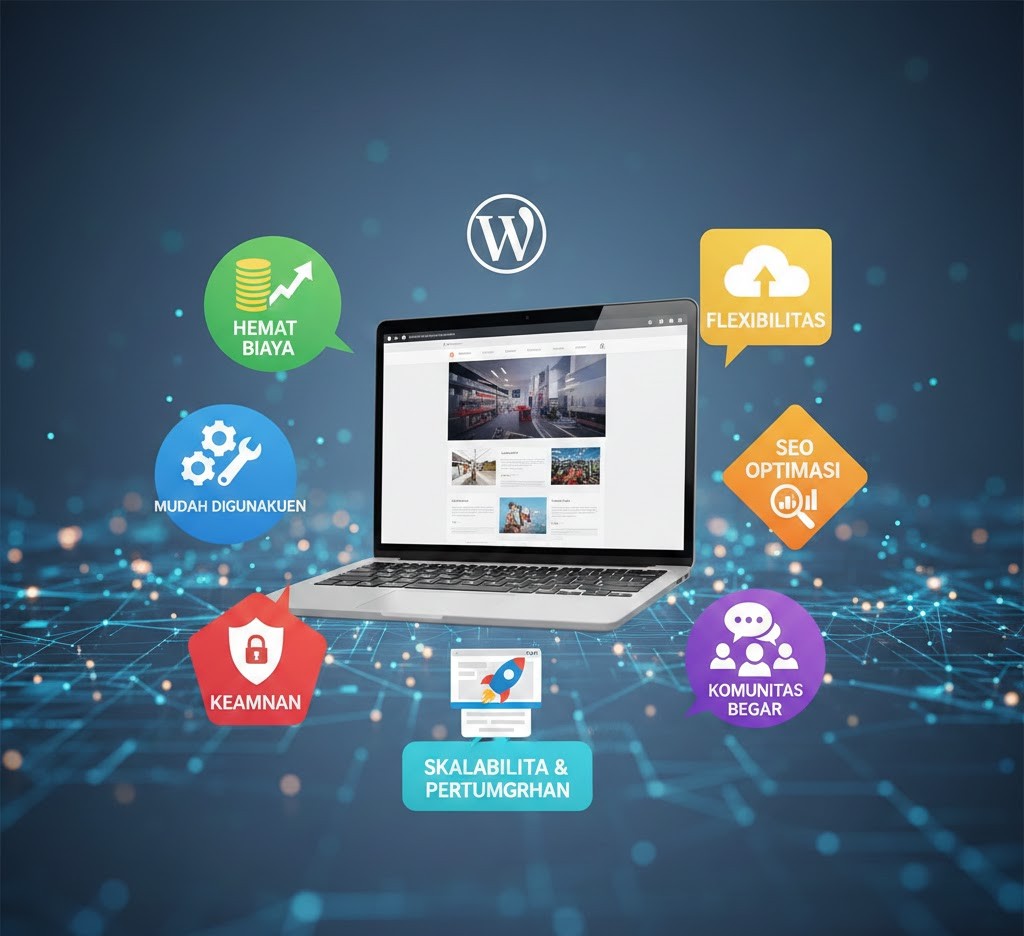 keuntungan menggunakan paket website WordPress