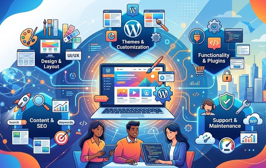 paket pembuatan website wordpress