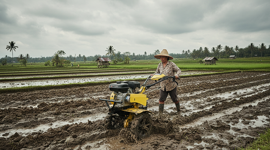 Hand Tractor Untuk Lahan Sempit Solusi Efisien Pertanian