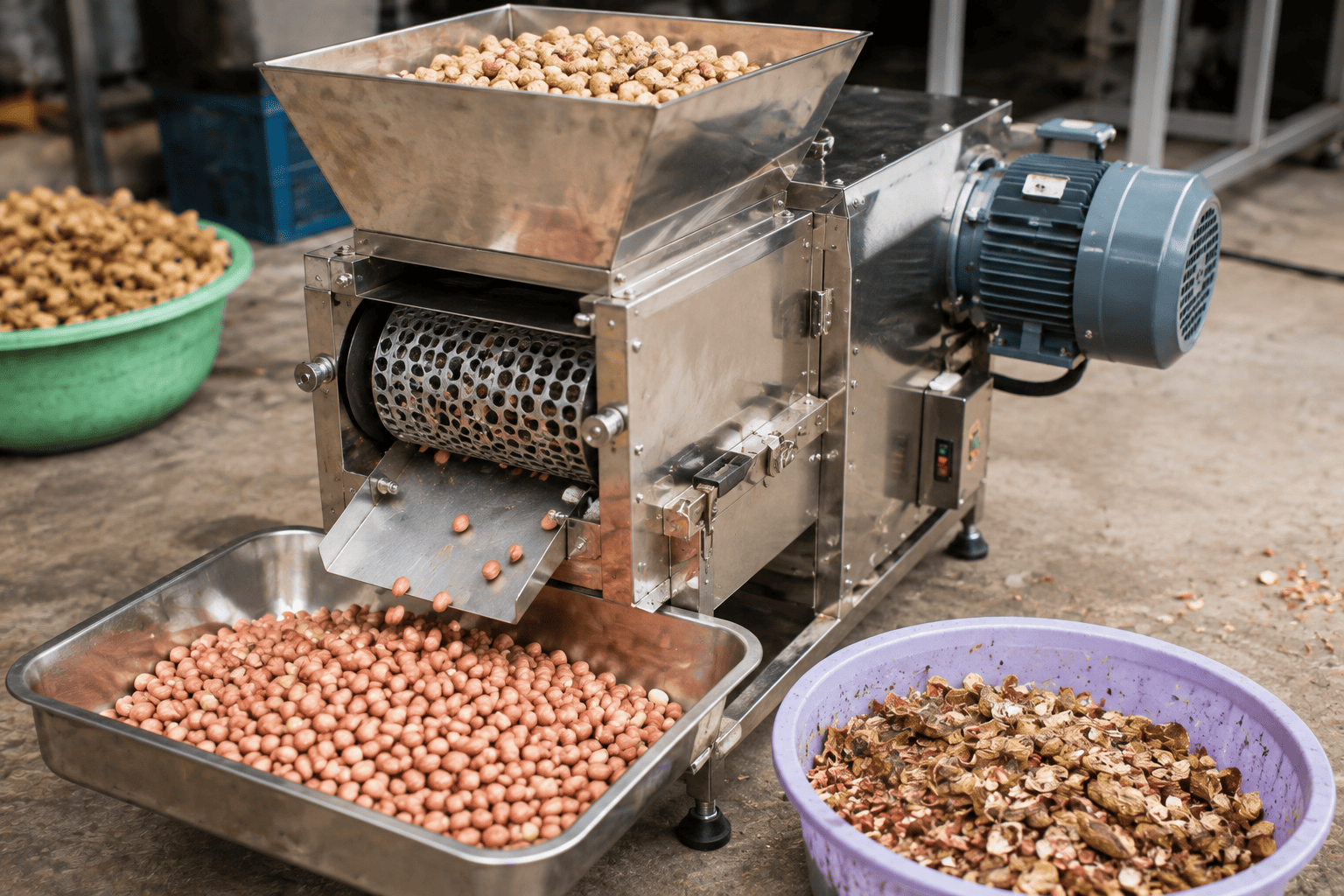 kenapa kulit kacang sulit dikupas