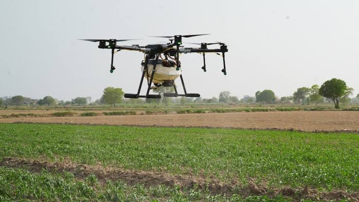 drone sprayer mempercepat penyemprotan