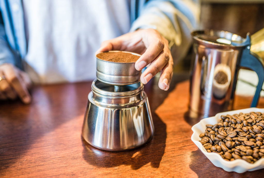 resep espresso mokapot
