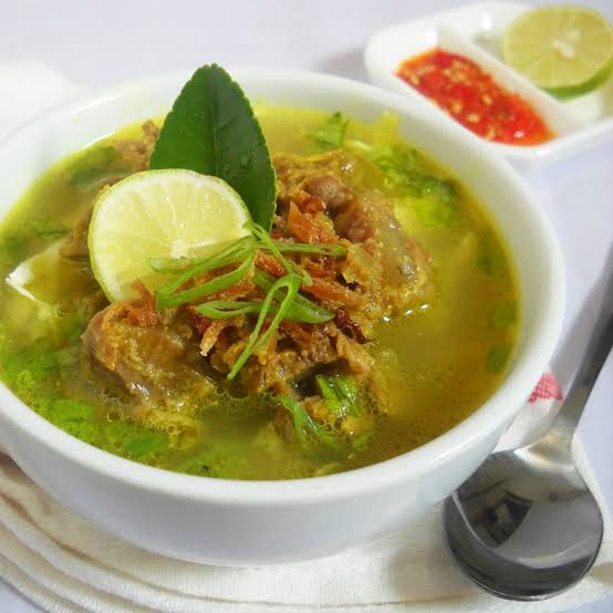resep soto sapi lamongan