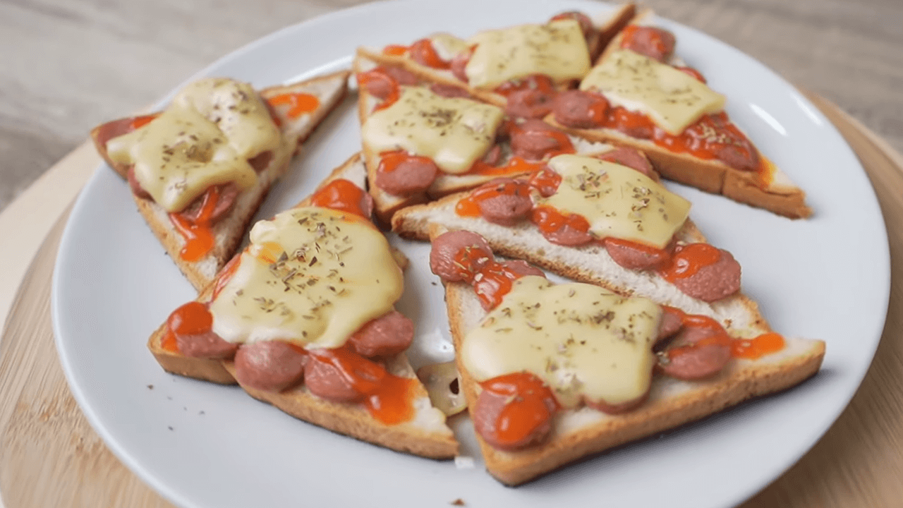 Cara Membuat Pizza Roti Tawar