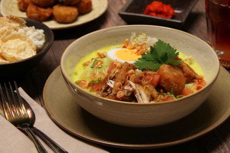 resep soto ayam santan kuning