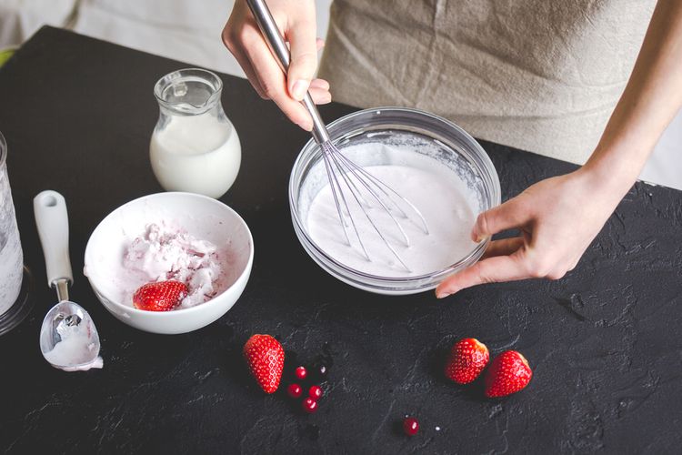 bahan untuk membuat es krim