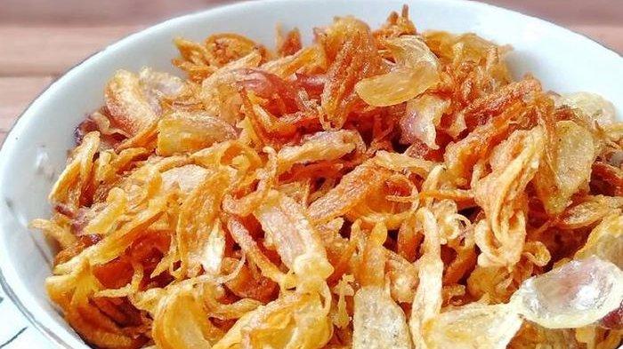 cara menggoreng bawang merah agar renyah