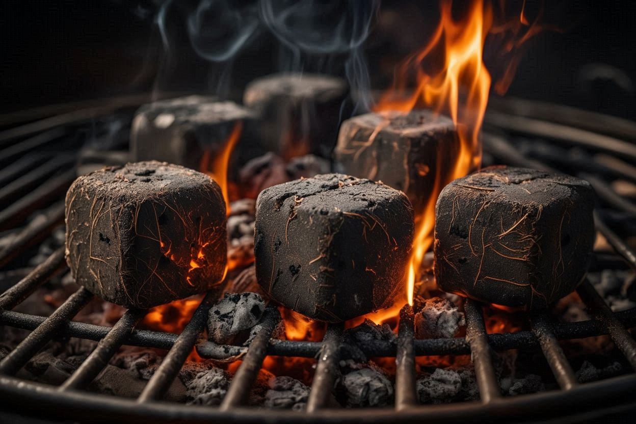long lasting coconut charcoal cubes grill