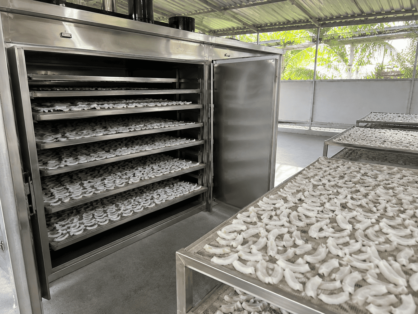 solusi oven pengering kelapa ekspor