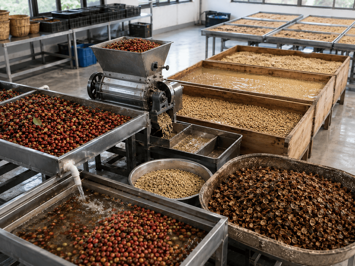 proses pengolahan kopi pascapanen