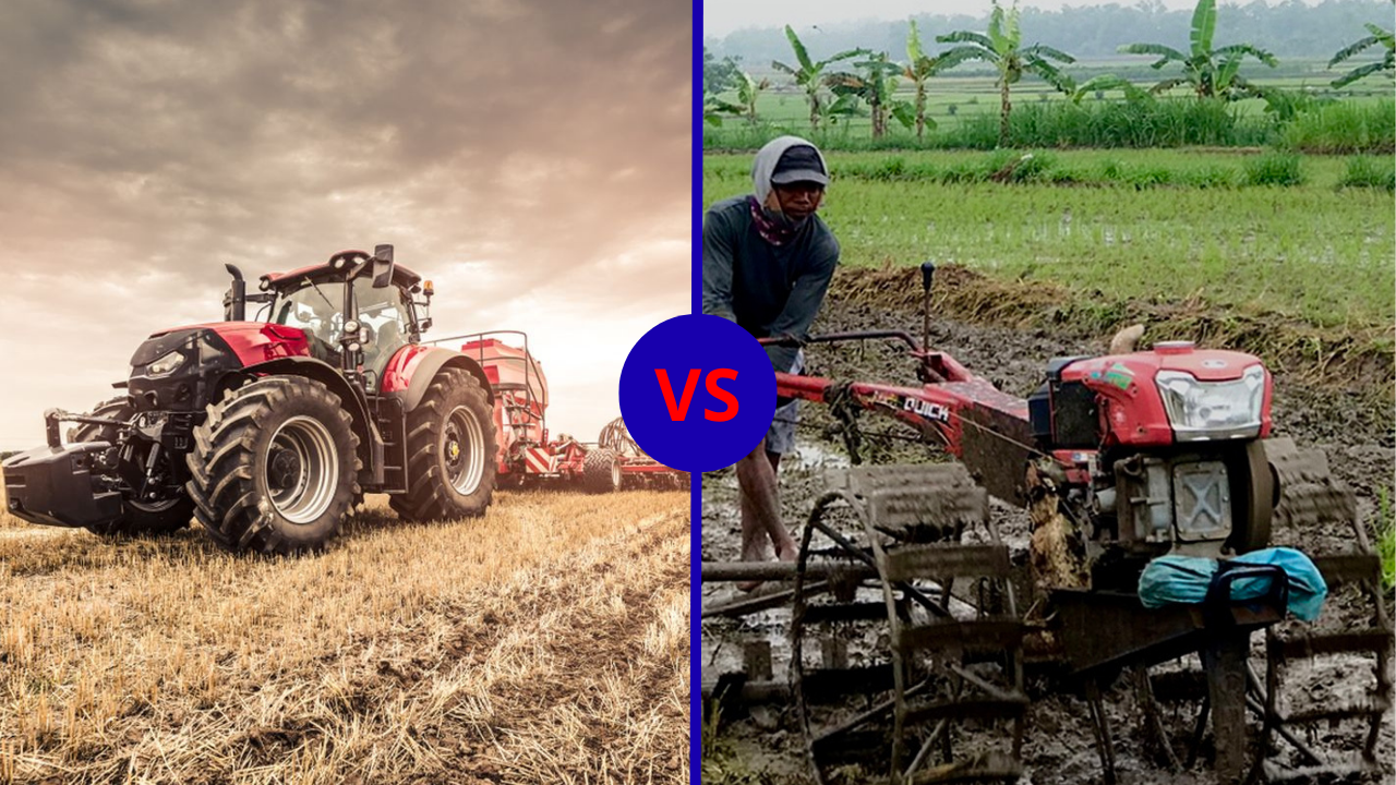 perbedaan traktor dan hand tractor