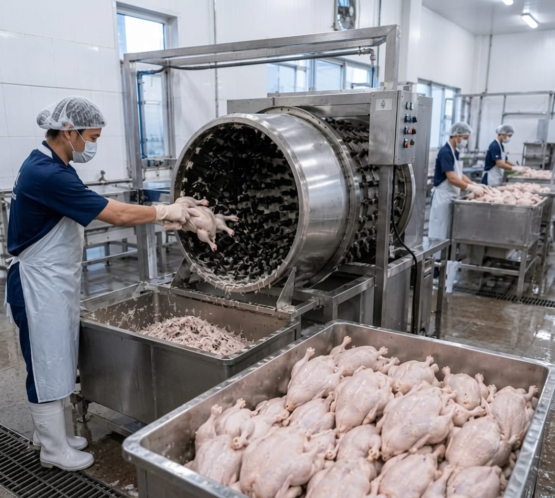 cara kerja mesin bubut ayam