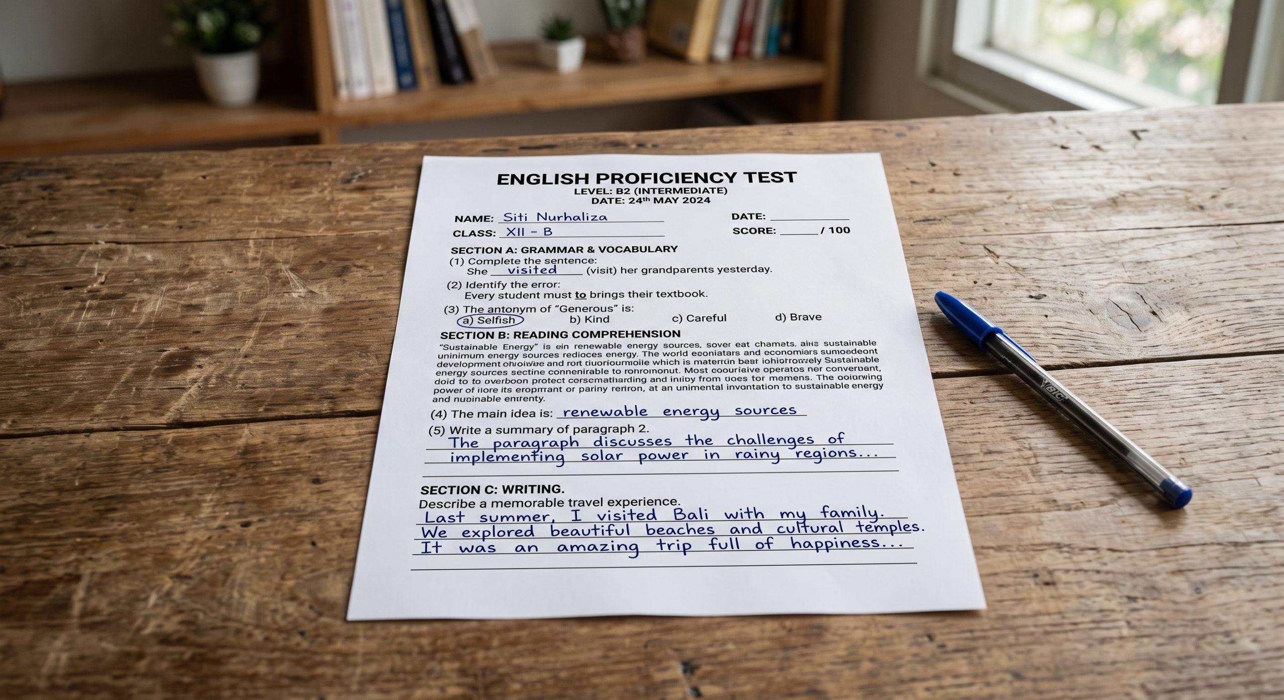 jumlah soal toefl itp